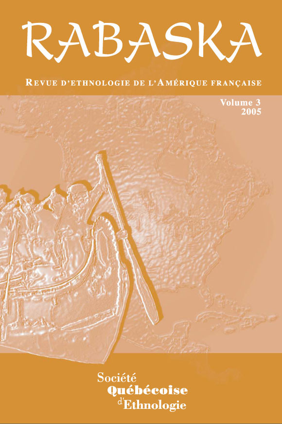 Rabaska, vol. 3, 2005