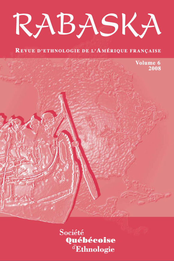 Rabaska, vol. 6, 2008