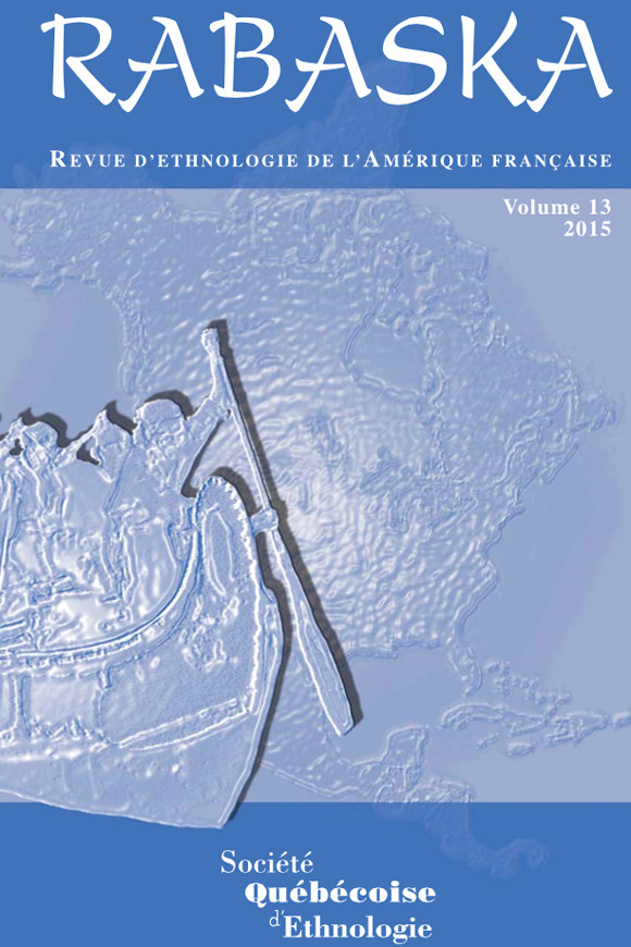 Rabaska, vol. 13, 2015