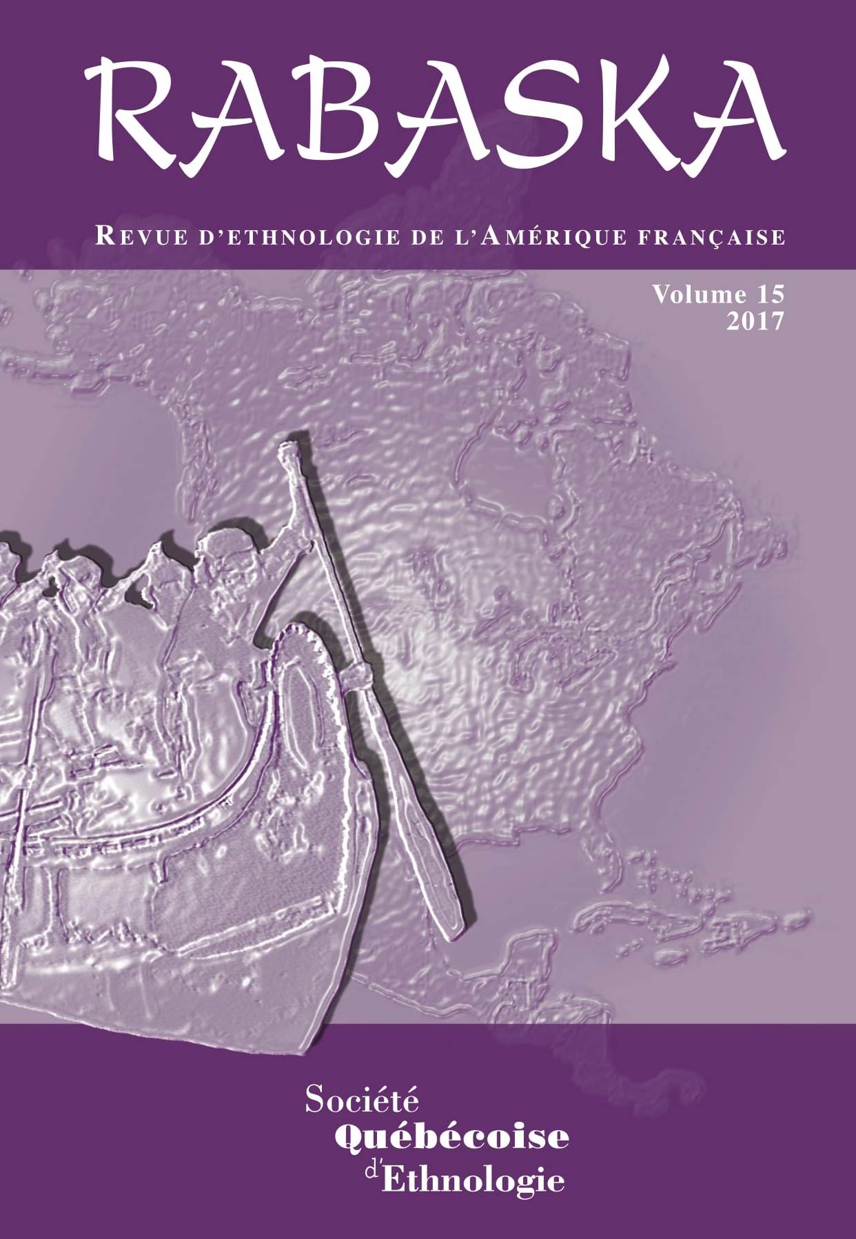 Rabaska, vol. 15, 2017