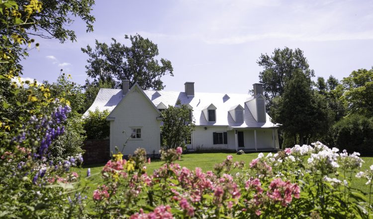 À La une: Le manoir Amos, Domaine Pointe-de-Saint-Vallier, photo de Lucie Pedreau